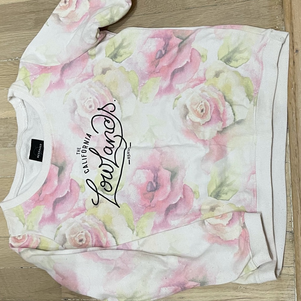 California roses sweatshirt